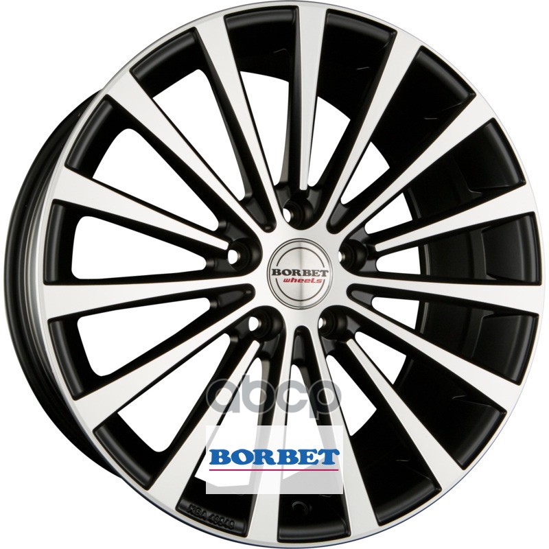 

Колесный диск BORBET, BLX 8.5x19/5x112ET30 72.5 mattBlackPolished, Черный;серебристый