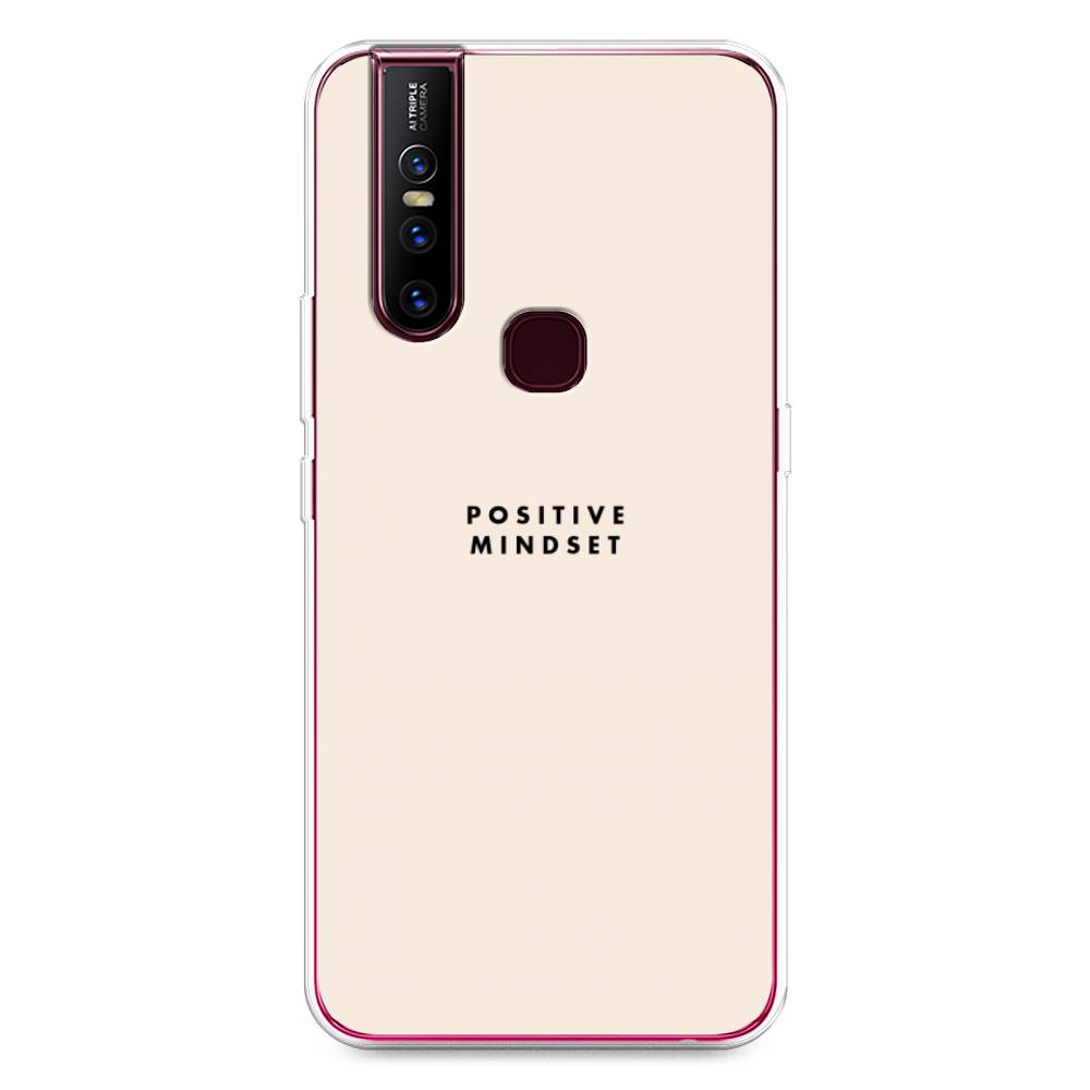 

Силиконовый чехол "Позитивное мышление" на Vivo V15, 261050-7