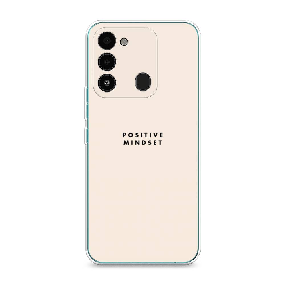 

Силиконовый чехол "Позитивное мышление" на Tecno Spark Go 2022, 301250-7