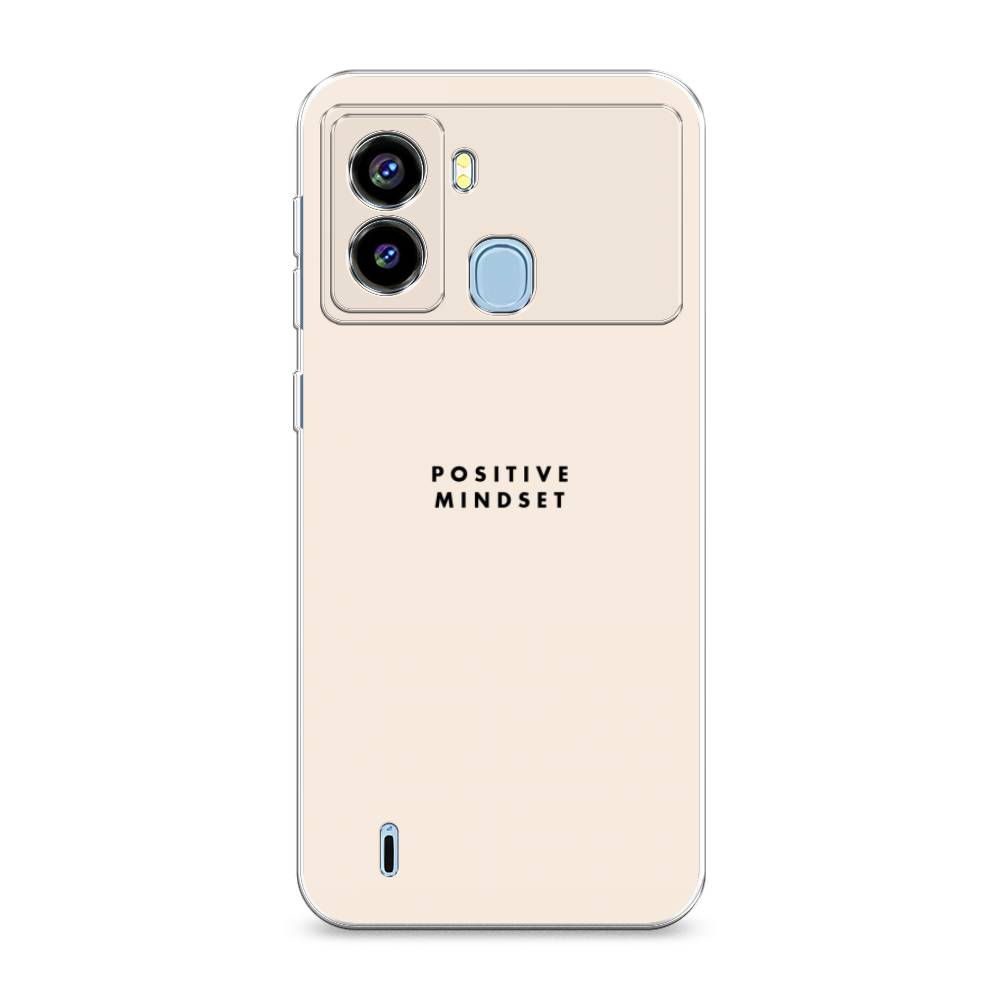 

Силиконовый чехол "Позитивное мышление" на Tecno Pop 6, 302050-7