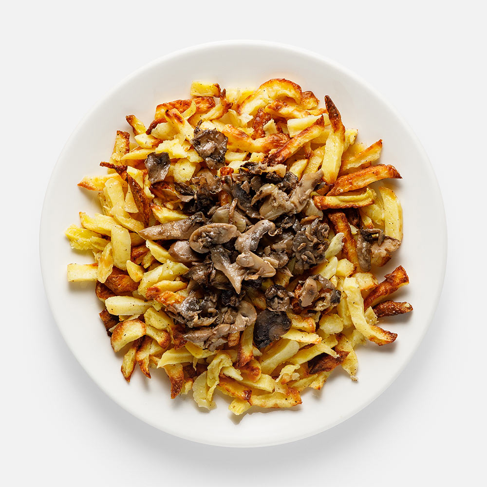 

Жареный картофель Домашний очаг, с грибами, 250 г