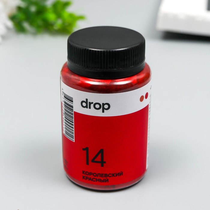 

Краситель для ткани Dropcolor в технике тай-дай, 50 гр, цвет 14 Королевский красный