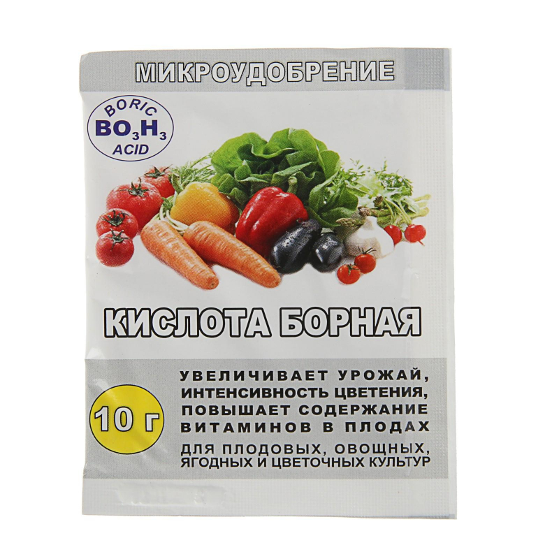 

Удобрение Борная кислота 10г 3470742 Green Land 1385535