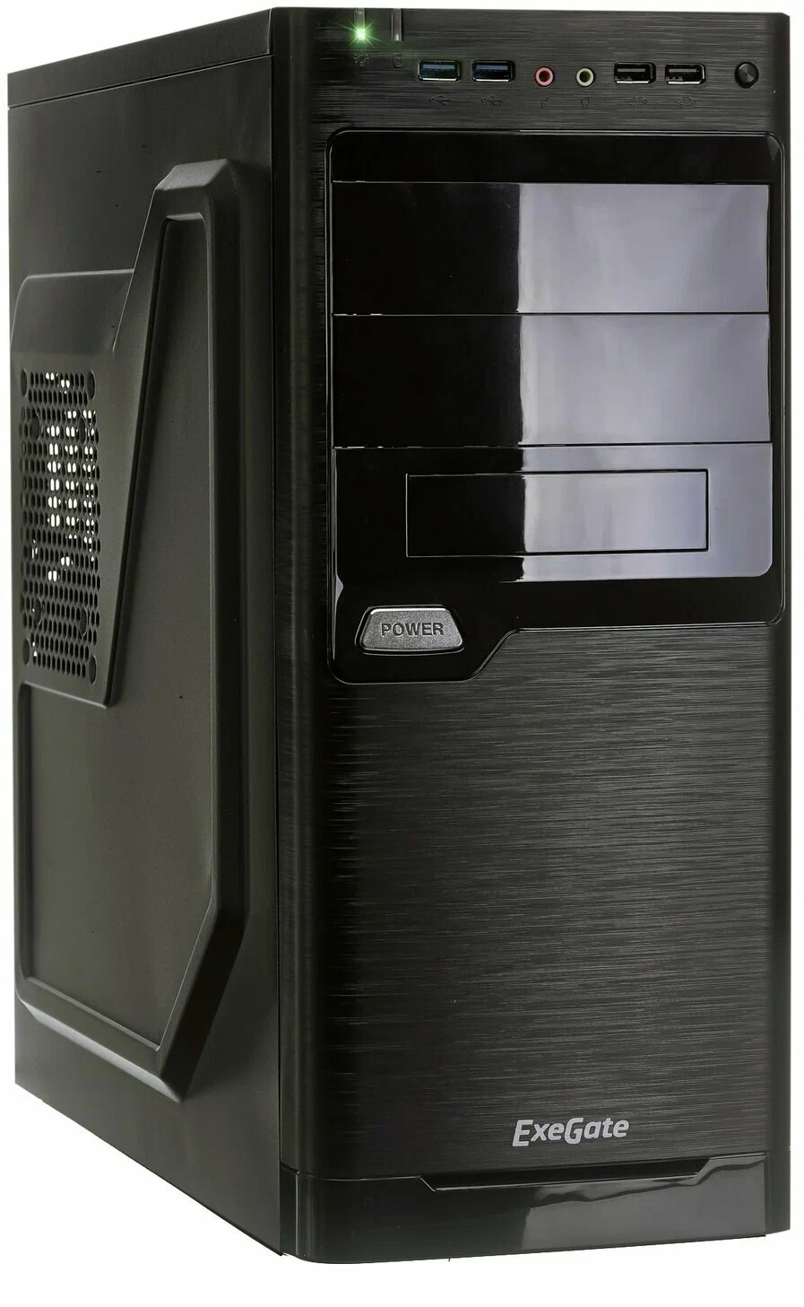 

Корпус компьютерный EXEGATE XP-330U (EX272729RUS) Black, XP-330U