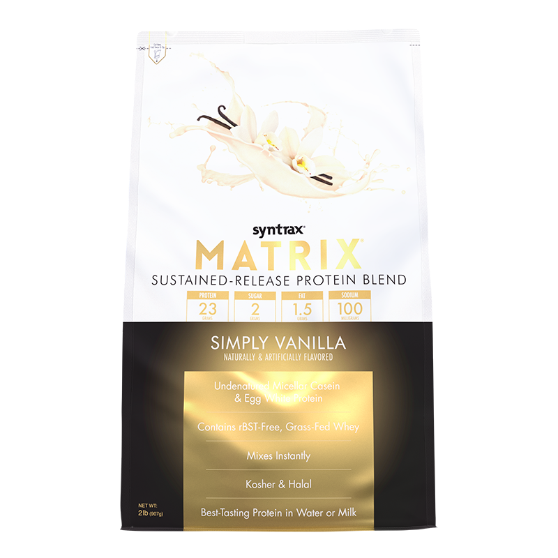 Протеин Syntrax Matrix 2.0, 907 г, simply vanilla