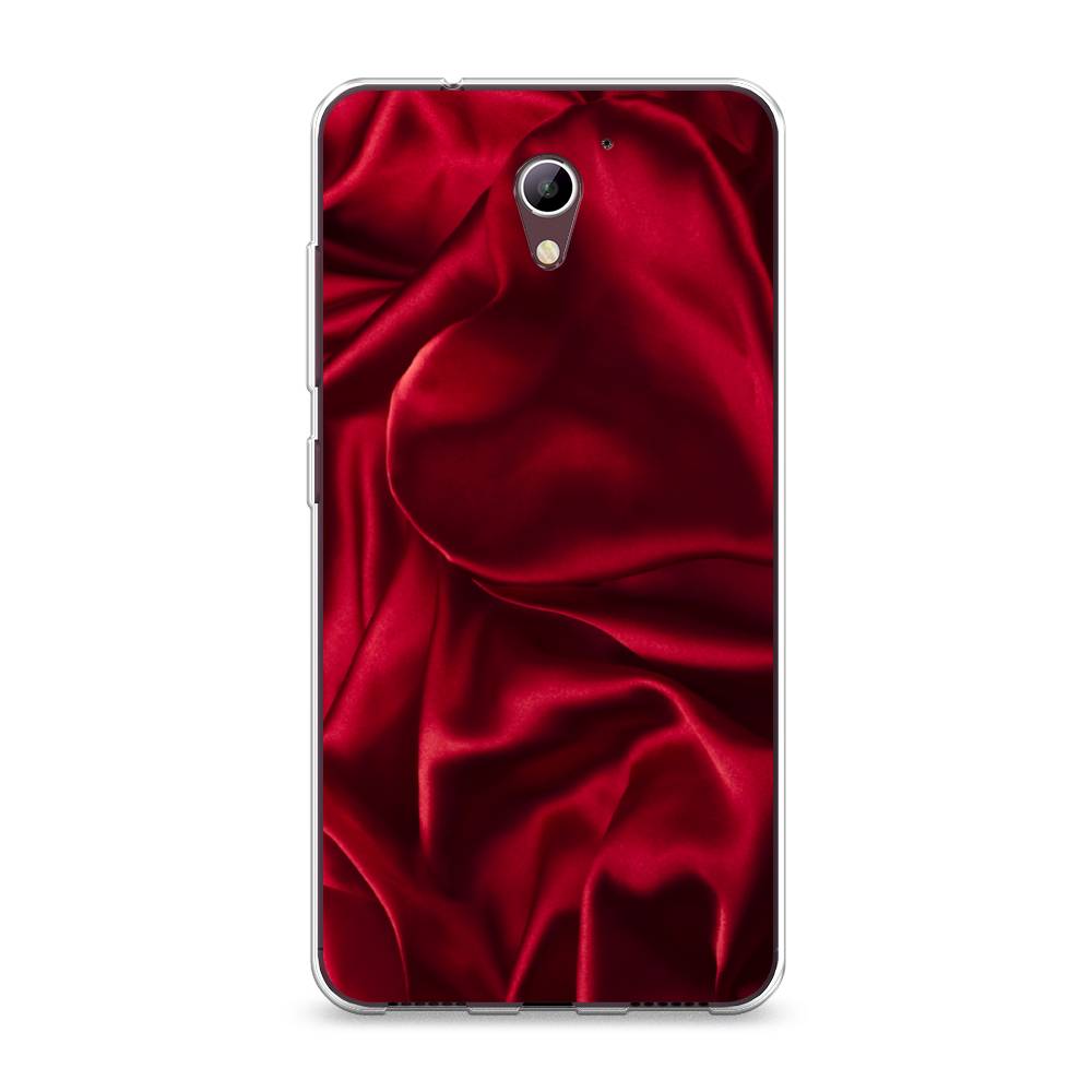 

Чехол Awog на ZTE Blade A510 / ЗТЕ Блэйд A510 "Текстура красный шелк", Разноцветный, 130150-3