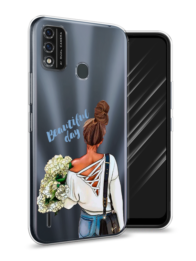 

Чехол Awog на Itel A48 "Beautiful day vector", Разноцветный, 3200150-6