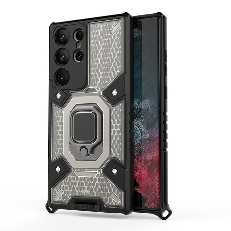 

Противоударный чехол с Innovation Case для Samsung Galaxy S23 Ultra ,серый, 376966373