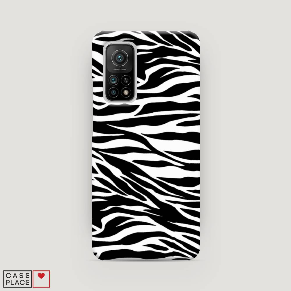 

Пластиковый чехол "Принт зебра" на Xiaomi Mi 10T, 39320-5