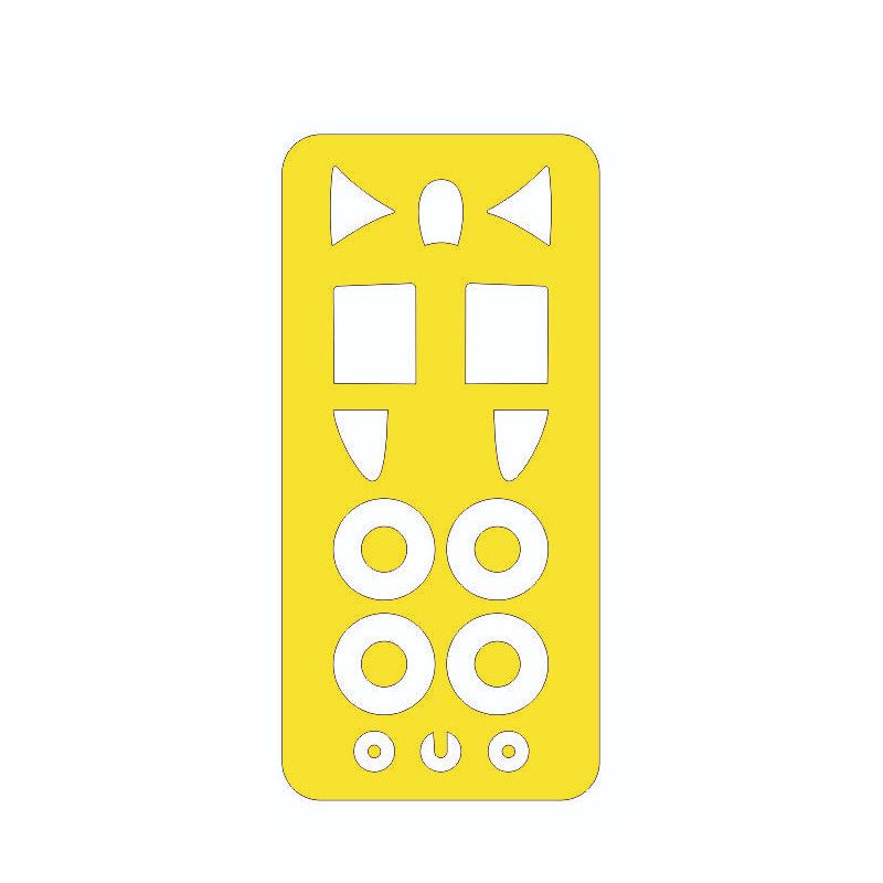 

72125SX Окрасочная маска D.520 Hobbyboss
