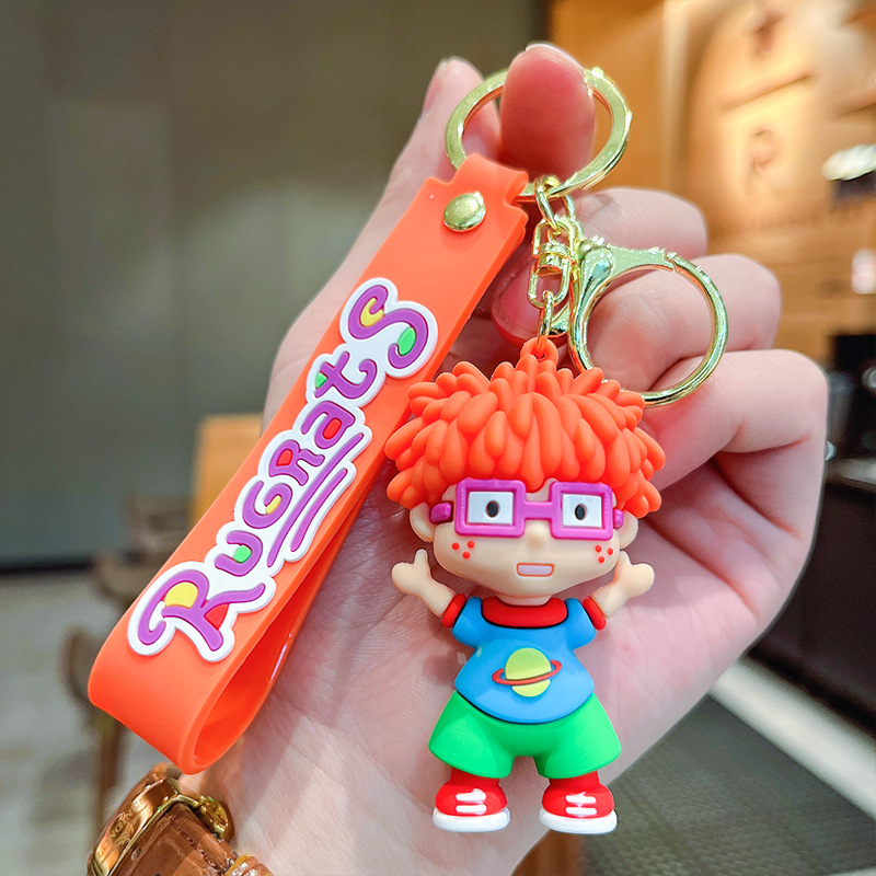 

Брелок Ох уж эти Детки Чаки Финстер / Rugrats (8см), Разноцветный, Подвесной