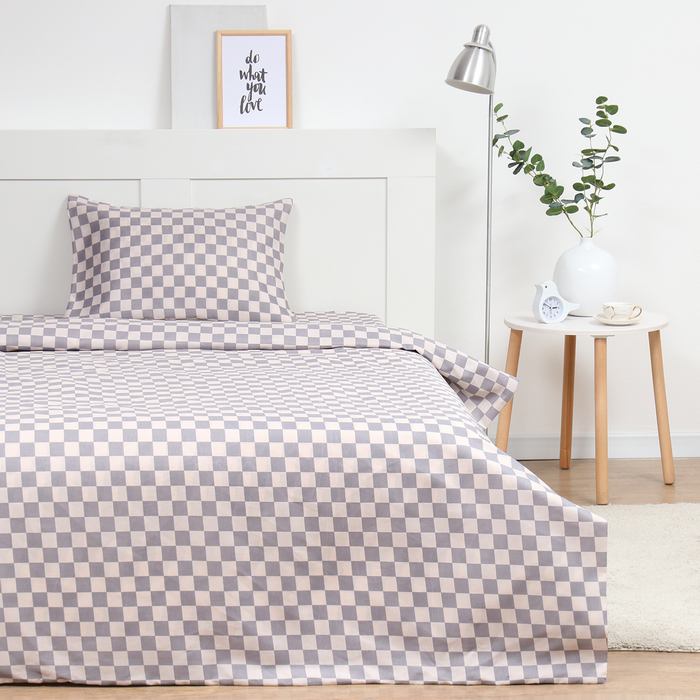 

Постельное бельё 2 спальное Экономь и Я Illusion 173х215см 175х214см 50х70см-2шт, Микро Настроение