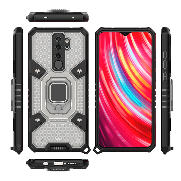 

Противоударный чехол с Innovation Case для Xiaomi Redmi Note 8 Pro ,серый, 260500139