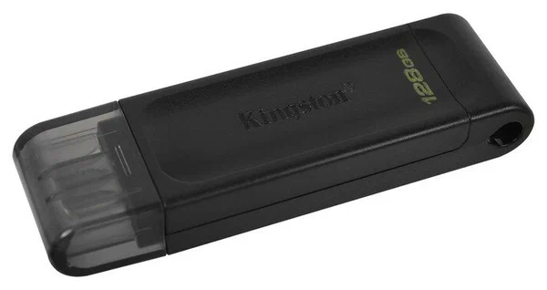 

Флешка Kingston DataTravele 70 128 ГБ черный (DT70/128GB), DataTravele 70