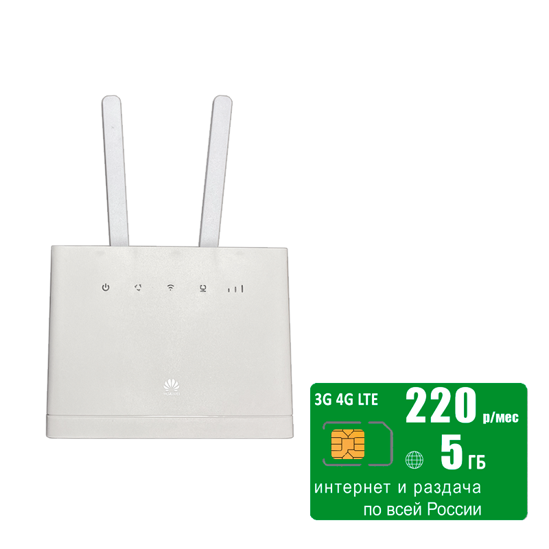 

Wi-Fi роутер Huawei B315s-22 (router-b315white-mega5gb-SG-sb), B315s-22