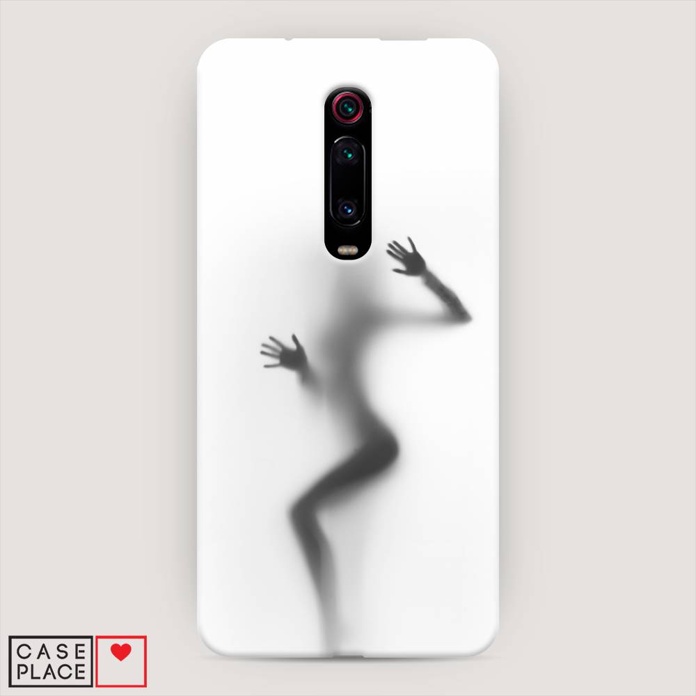 

Пластиковый чехол "Девушка в душе" на Xiaomi Redmi K20, 35520-5