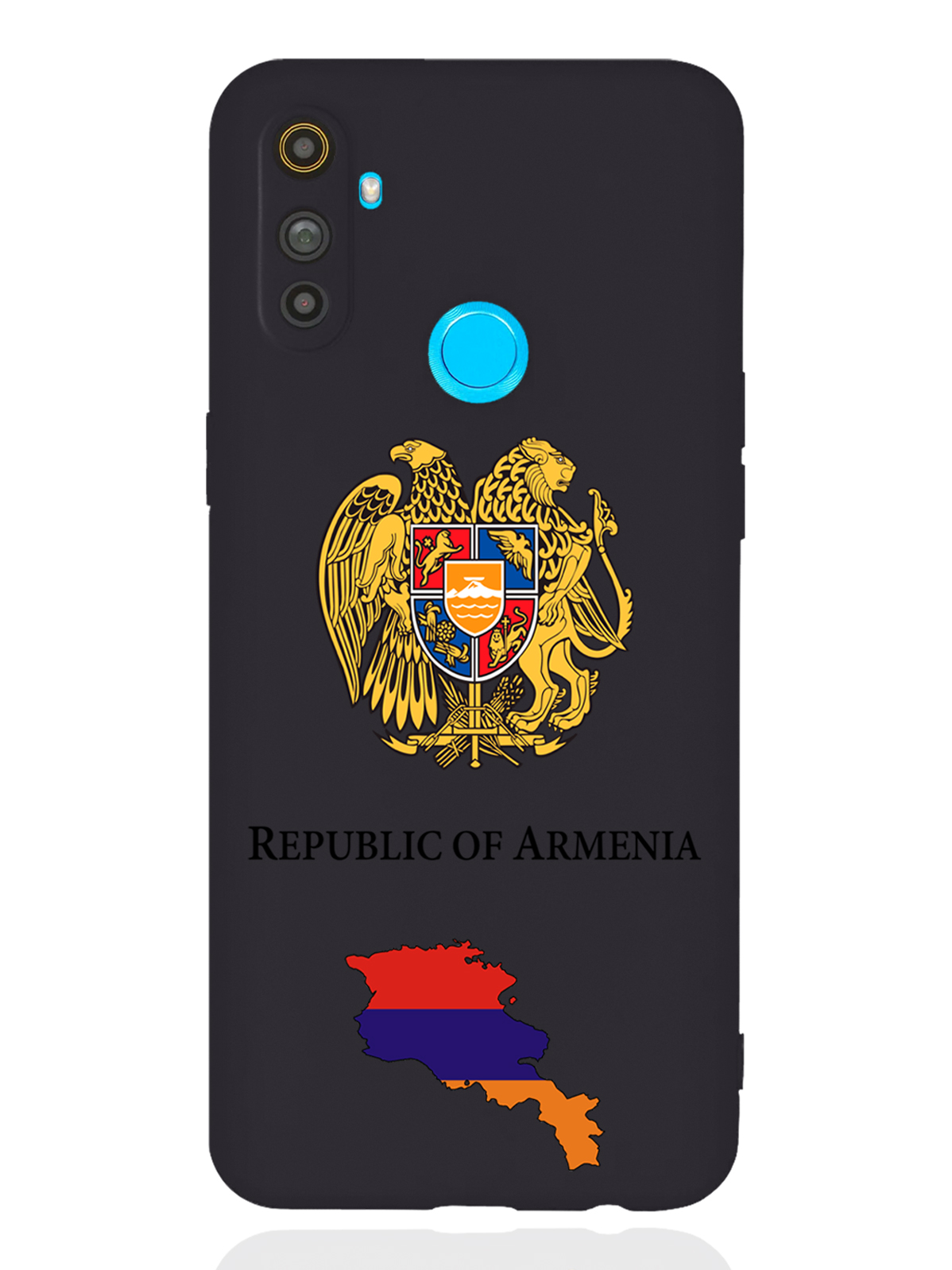 

Чехол SignumCase realme C3 Герб Армении черный, Разноцветный, realme C3 Герб Армении