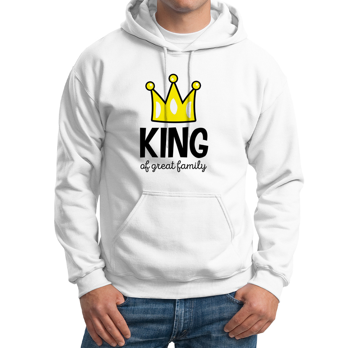 

Худи унисекс CoolPodarok M0151825 белое 60 RU, M0151825