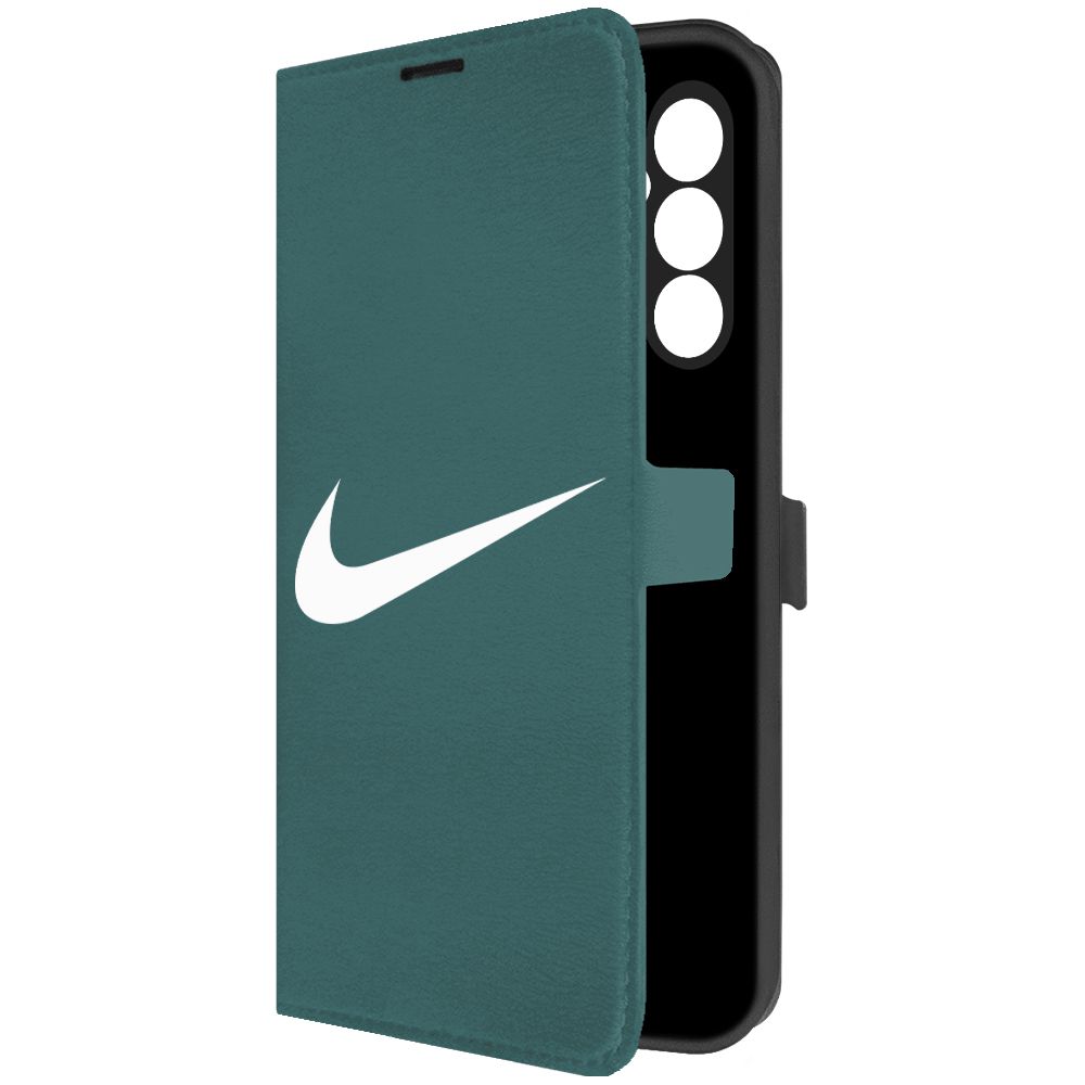 

Чехол-книжка Krutoff Eco Book для TECNO Pova Neo 2 Nike (Найк) (зелёный опал), Зеленый