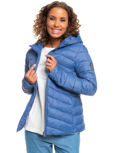 

Куртка женская Roxy ERJJK03388 голубая 40, ERJJK03388
