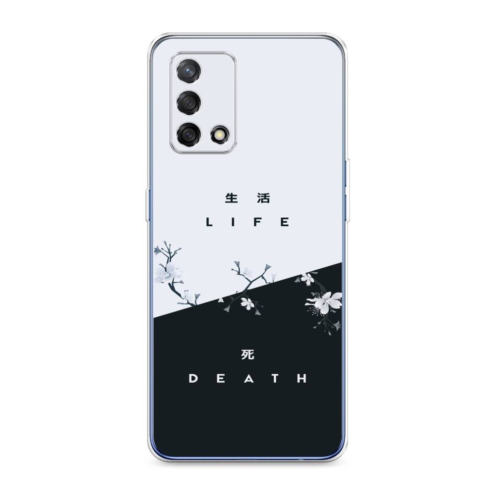 

Чехол Awog на OPPO A74 4G/F19 "Life and death", Разноцветный, 256050-7