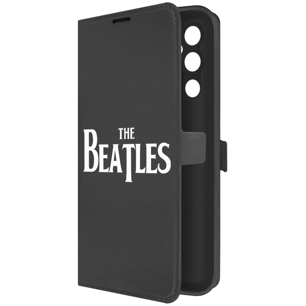 

Чехол-книжка Krutoff Eco Book для Tecno Pova 4 Beatles черный