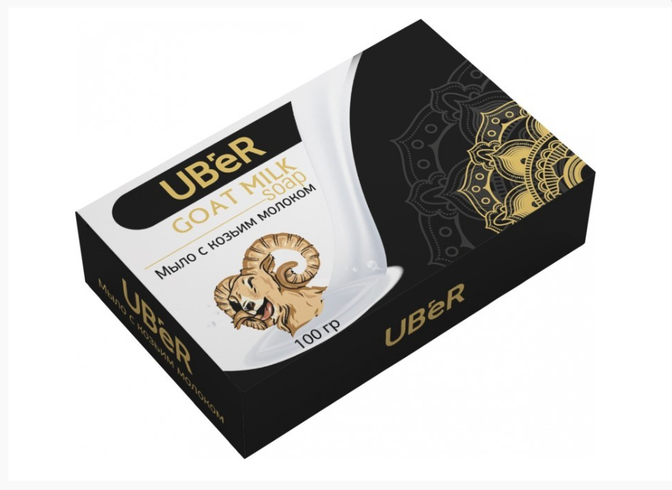 

Мыло Uber из молока козы 100 г