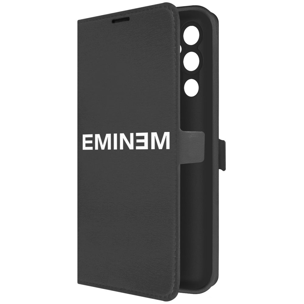 

Чехол-книжка Krutoff Eco Book для Tecno Pova 4 Eminem черный