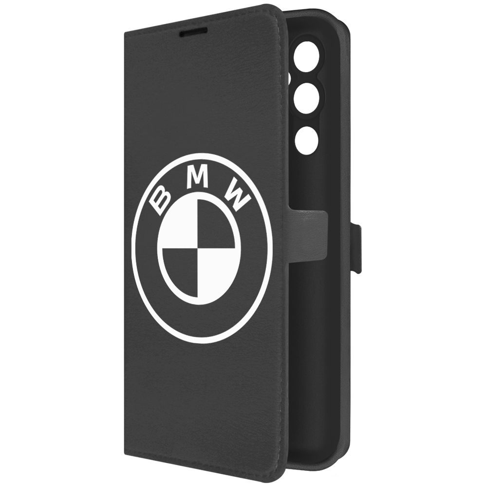 

Чехол-книжка Krutoff Eco Book для Tecno Pova 4 BMW черный