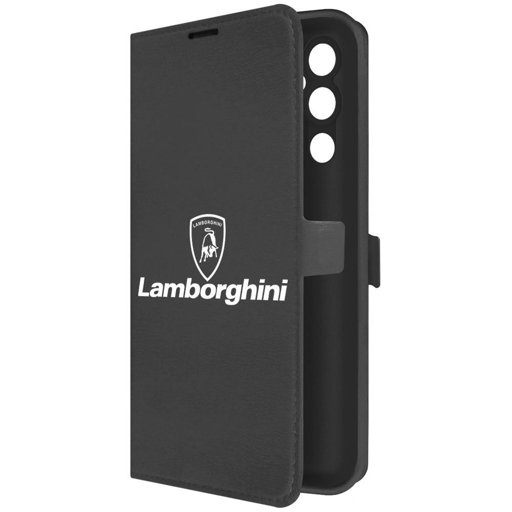 

Чехол-книжка Krutoff Eco Book для Tecno Pova 4 Lamborghini черный