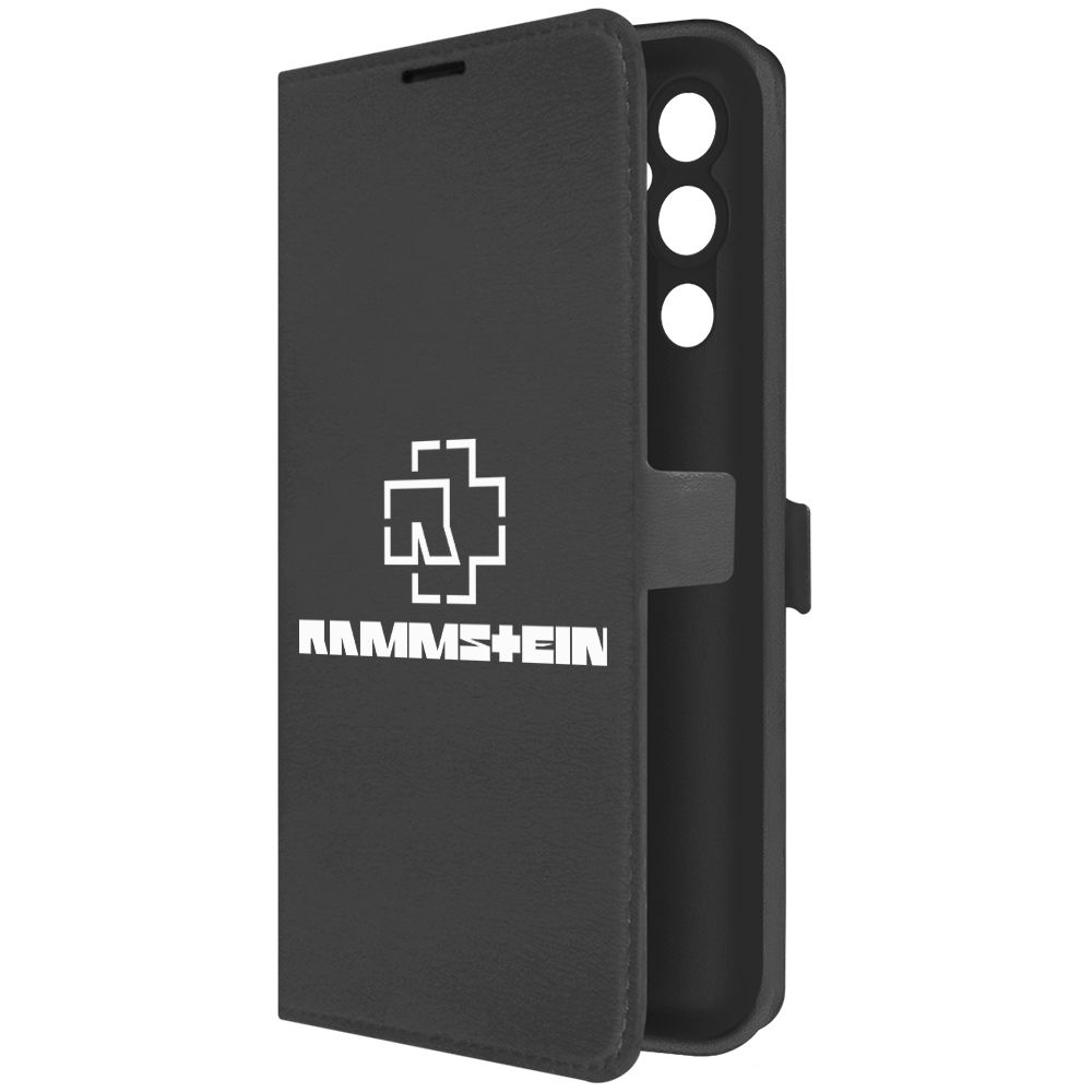 

Чехол-книжка Krutoff Eco Book для Tecno Pova 4 Rammstein черный