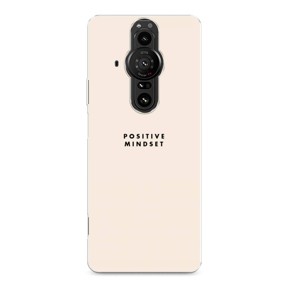 

Силиконовый чехол "Позитивное мышление" на Sony Xperia Pro-I, 55050-7