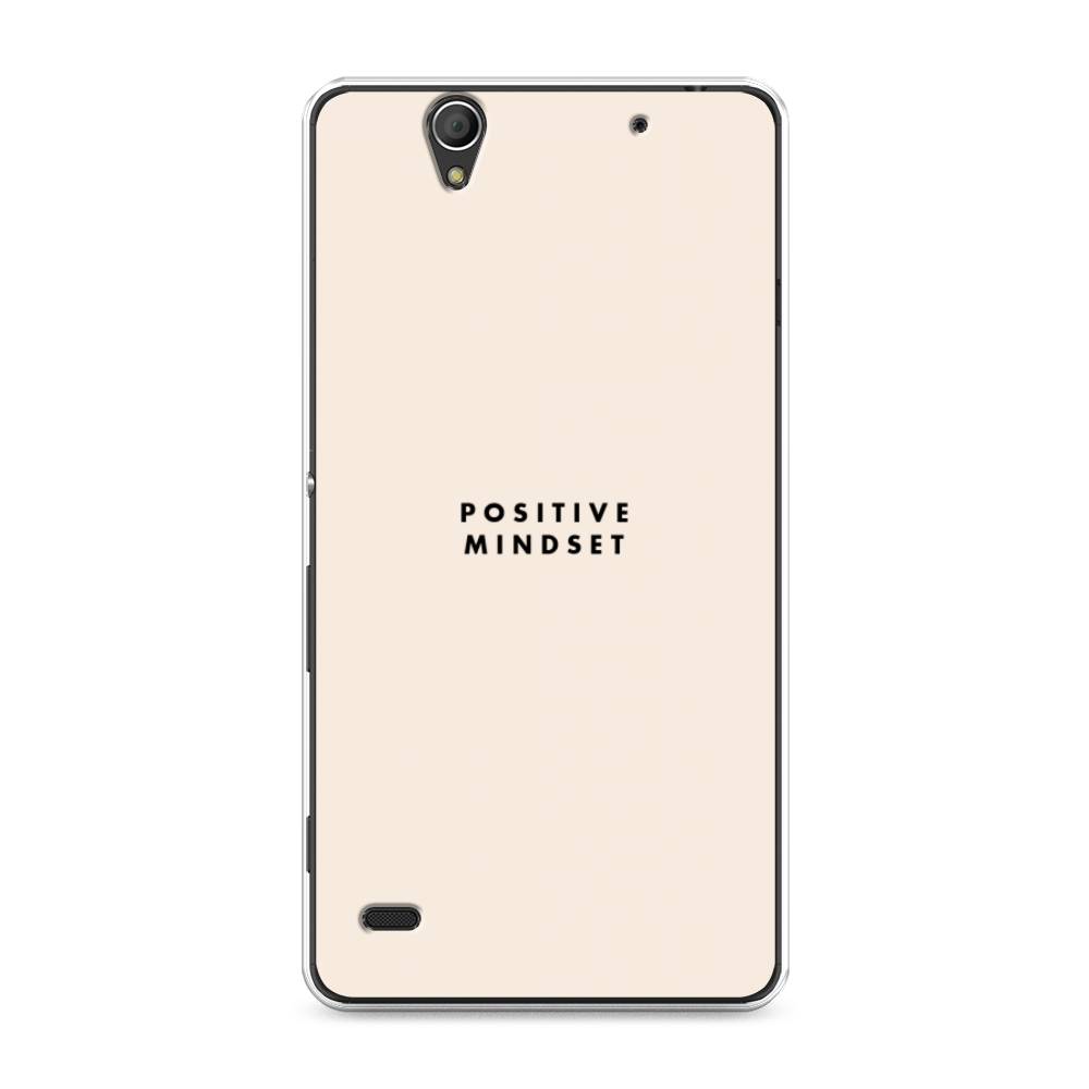 

Силиконовый чехол "Позитивное мышление" на Sony Xperia C4, 52650-7