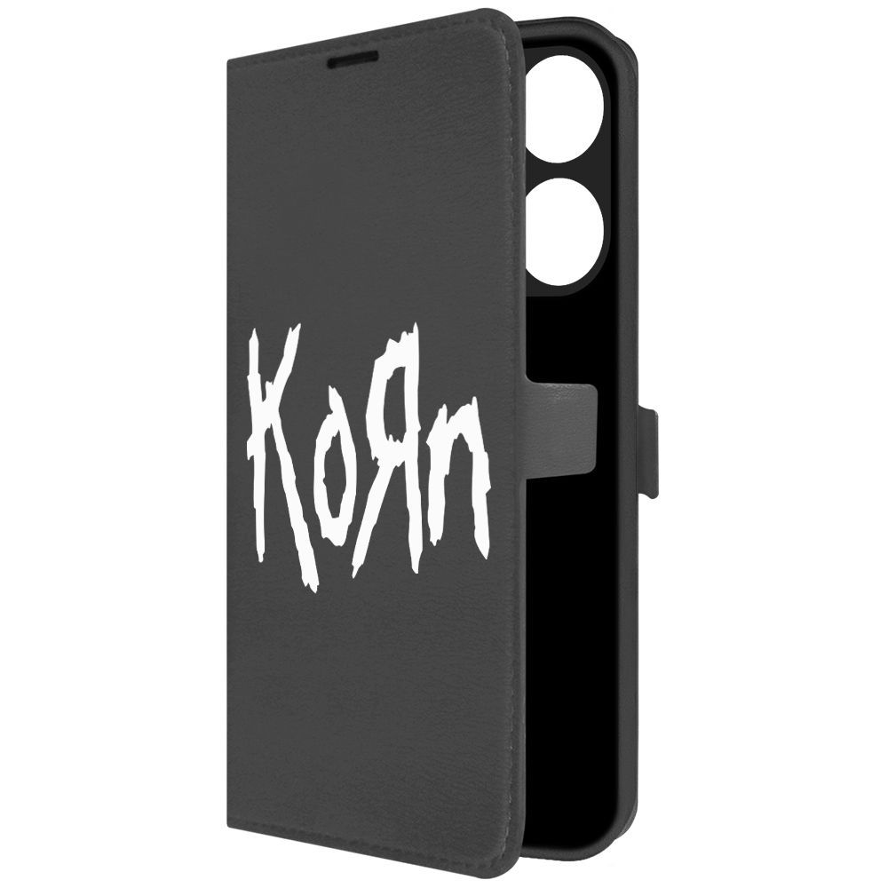 

Чехол-книжка Krutoff Eco Book для Tecno Pop 7 Pro Korn черный