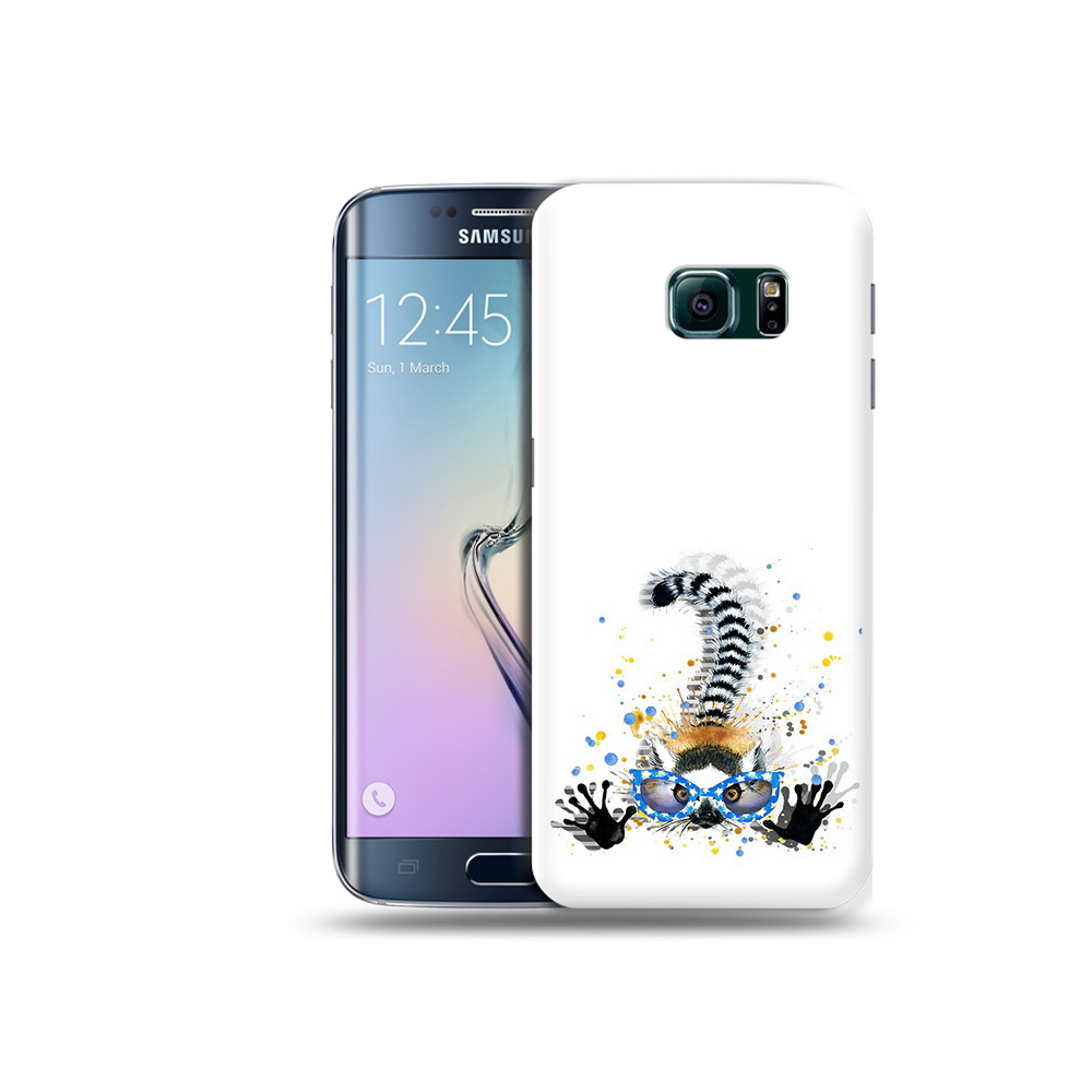 

Чехол MyPads Tocco для Samsung Galaxy S6 Edge лямур, Прозрачный, Tocco