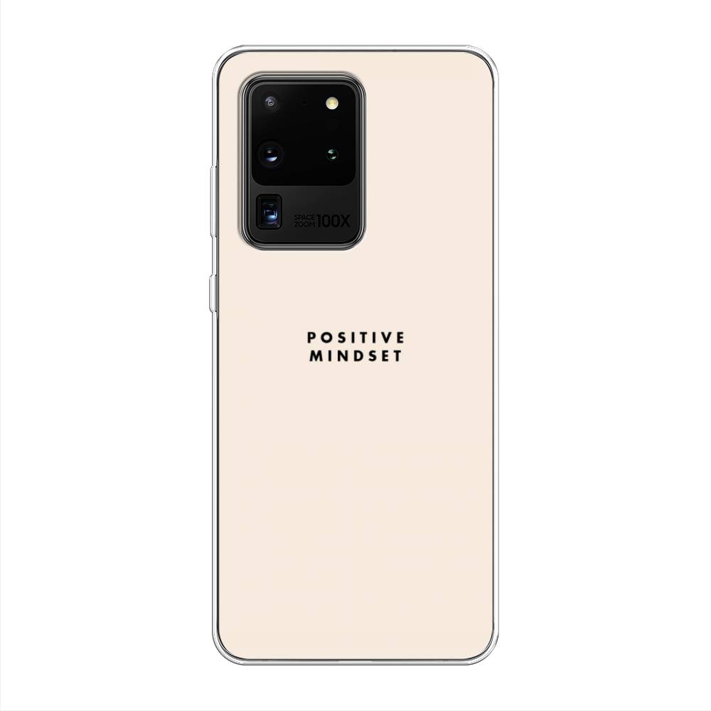 

Силиконовый чехол "Позитивное мышление" на Samsung Galaxy S20 Ultra, 29450-7
