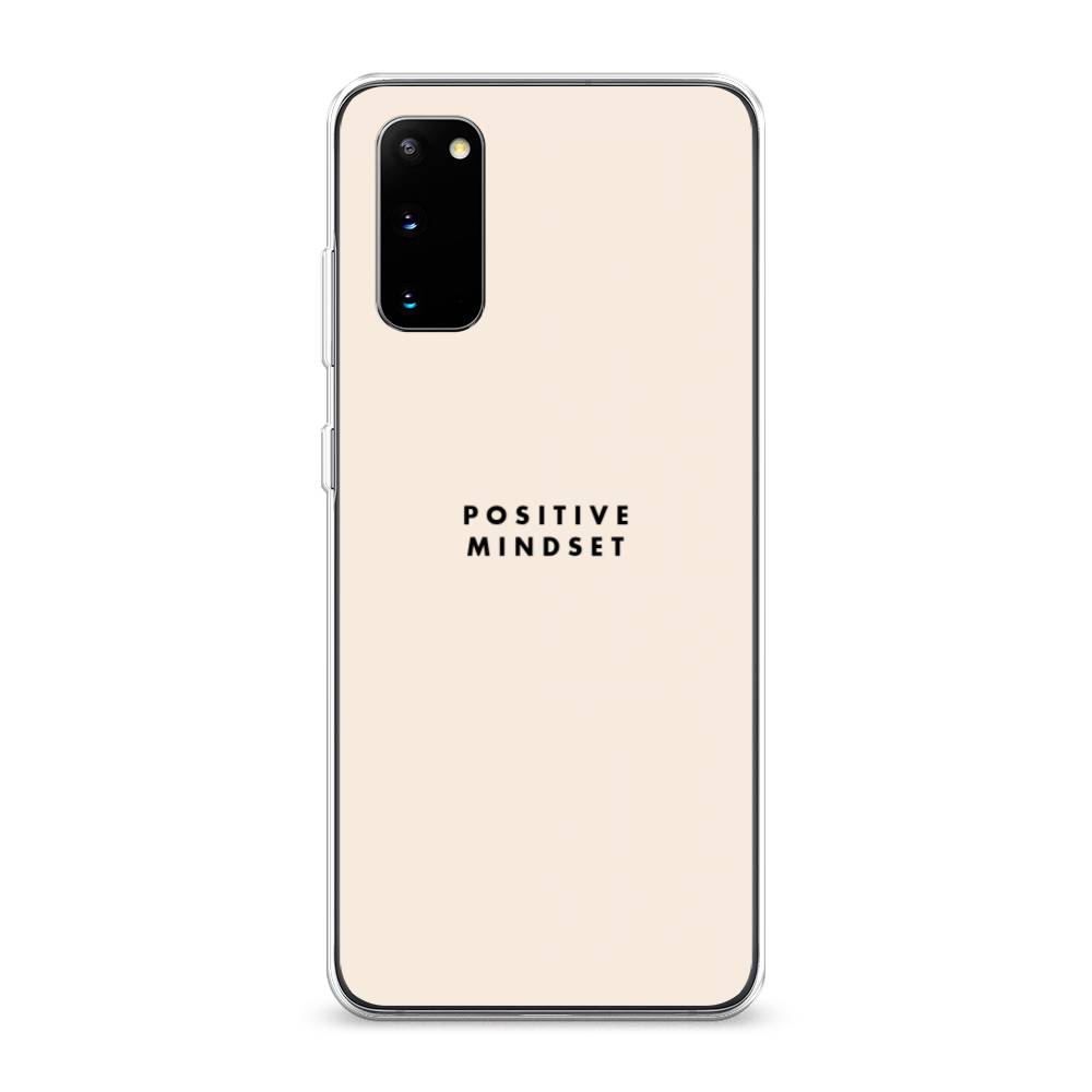 

Силиконовый чехол "Позитивное мышление" на Samsung Galaxy S20, 29250-7