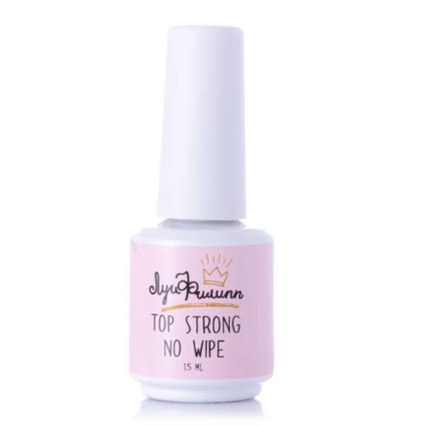 Гель-лак Луи Филипп Top STRONG no wipe 15 мл imen топ плотный thick top no wipe 30 ml