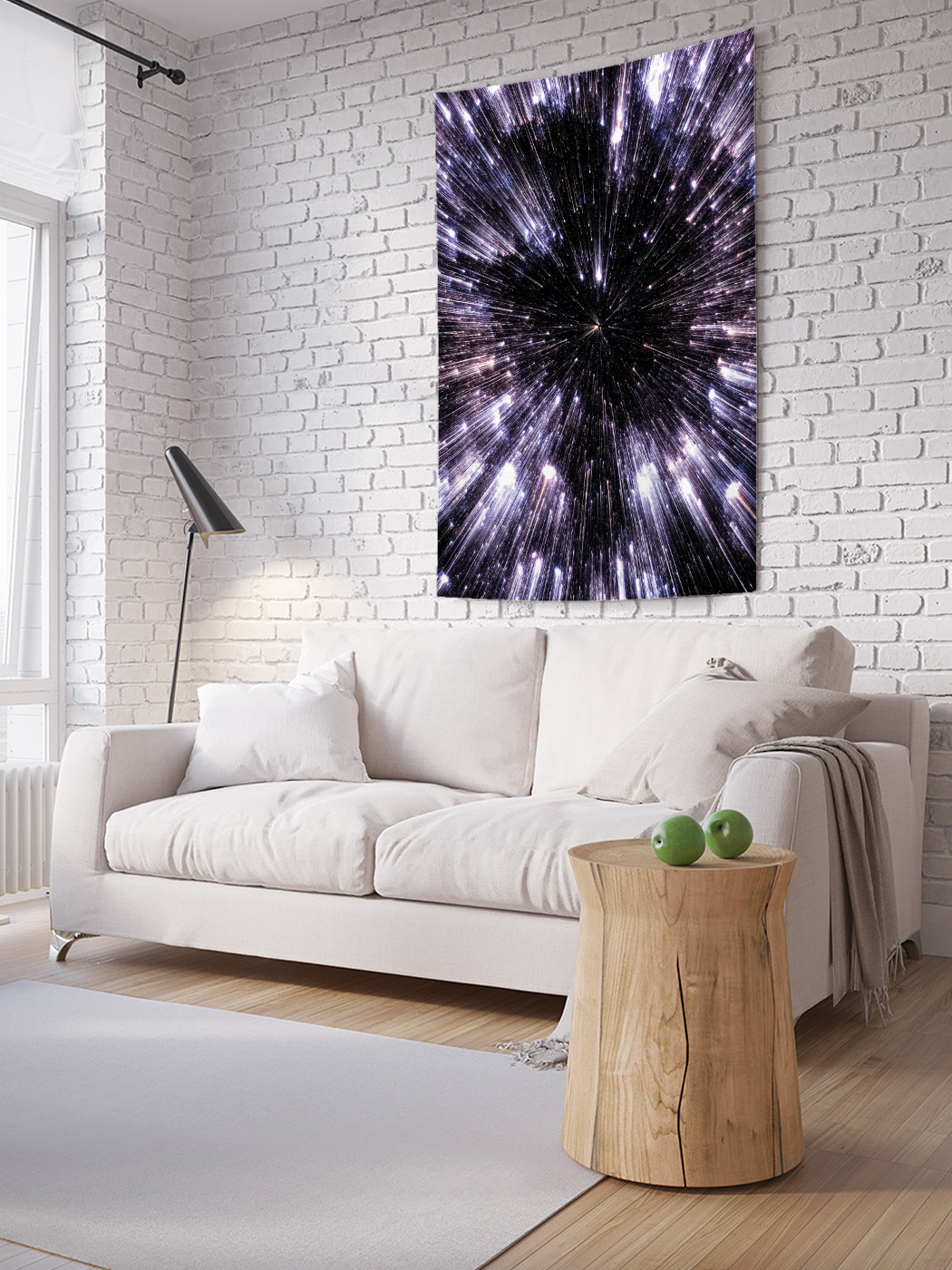 

Вертикальное фотопанно на стену JoyArty Звездная скорость 100x150 см, Звездная скорость