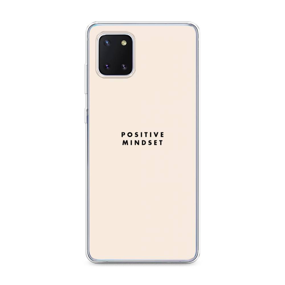 

Силиконовый чехол "Позитивное мышление" на Samsung Galaxy Note 10 Lite, 29150-7
