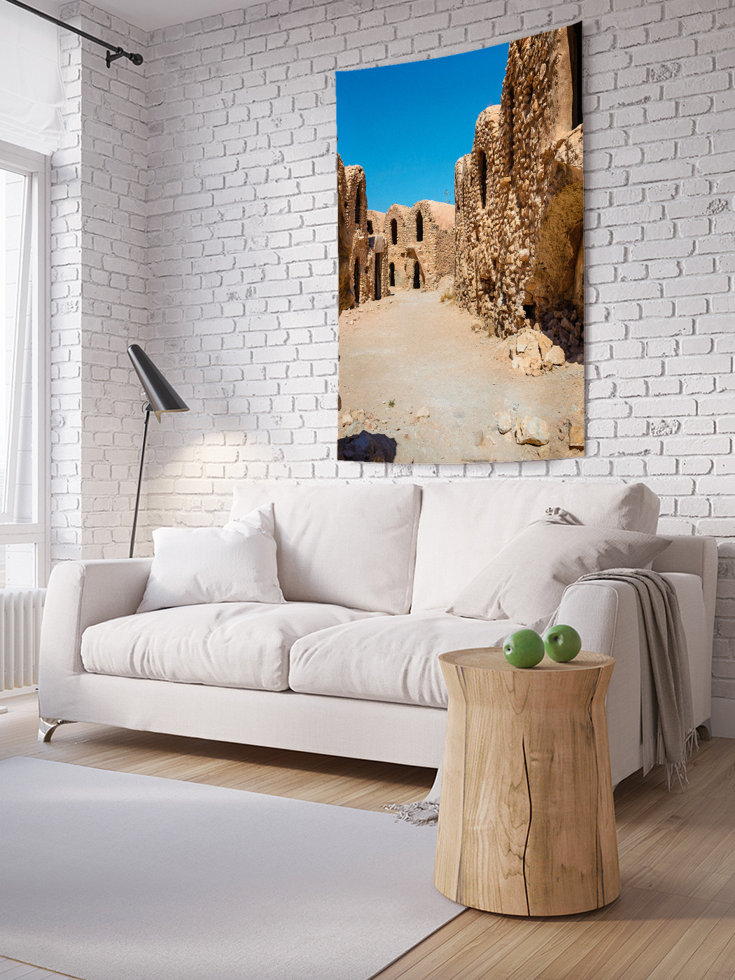 

Вертикальное фотопанно на стену JoyArty Поселение повстанцев 100x150 см, Поселение повстанцев
