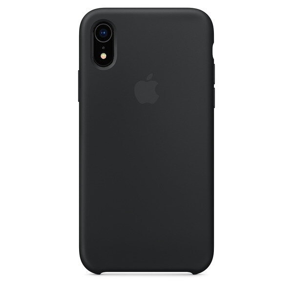 фото Чехол для iphone xr silicone закрытый низ серый nobrand