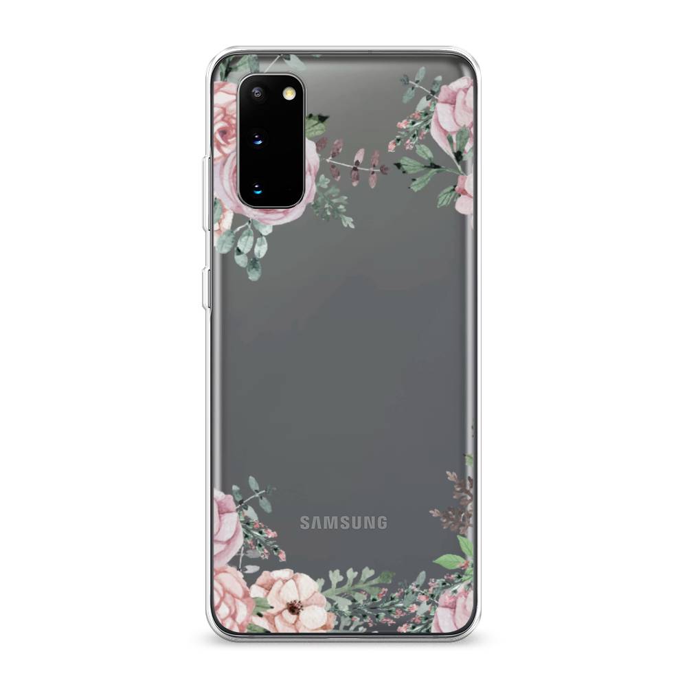 

Чехол Awog на Samsung Galaxy S20 "Нежные розы акварель", Разноцветный, 29250-8
