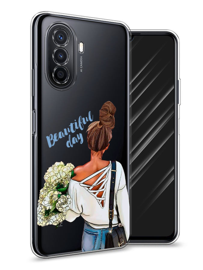 

Чехол Awog на Huawei Nova Y70 "Beautiful day vector", Разноцветный, 6109150-6