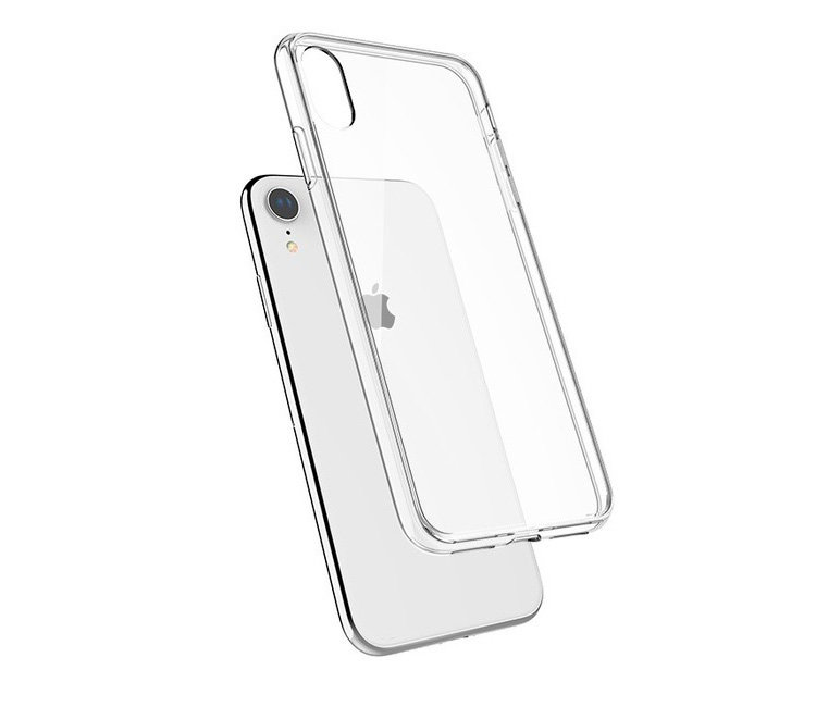 

Силиконовый чехол для iPhone XR прозрачный
