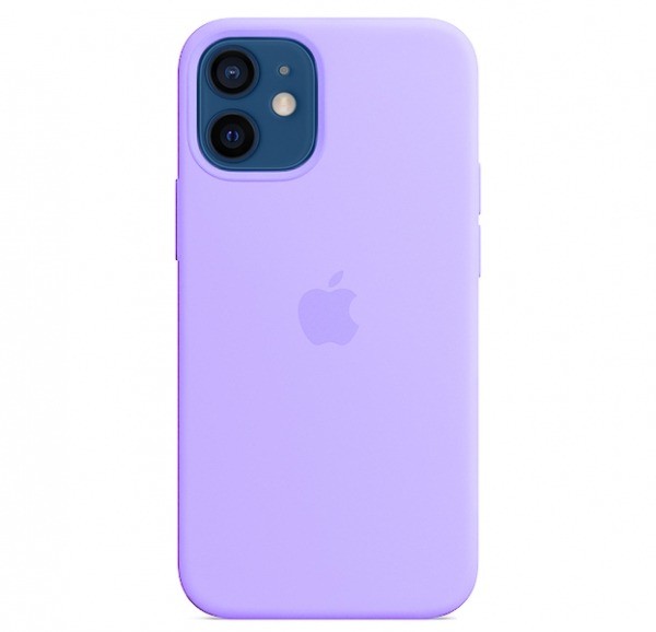 

Чехол для iPhone 12 Mini Silicone светло-фиолетовый