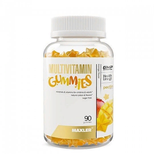 Купить Multivitamin Gummies Манго , Витаминно-минеральный комплекс MAXLER Multivitamin Gummies манго жев. пастилки 90 шт.