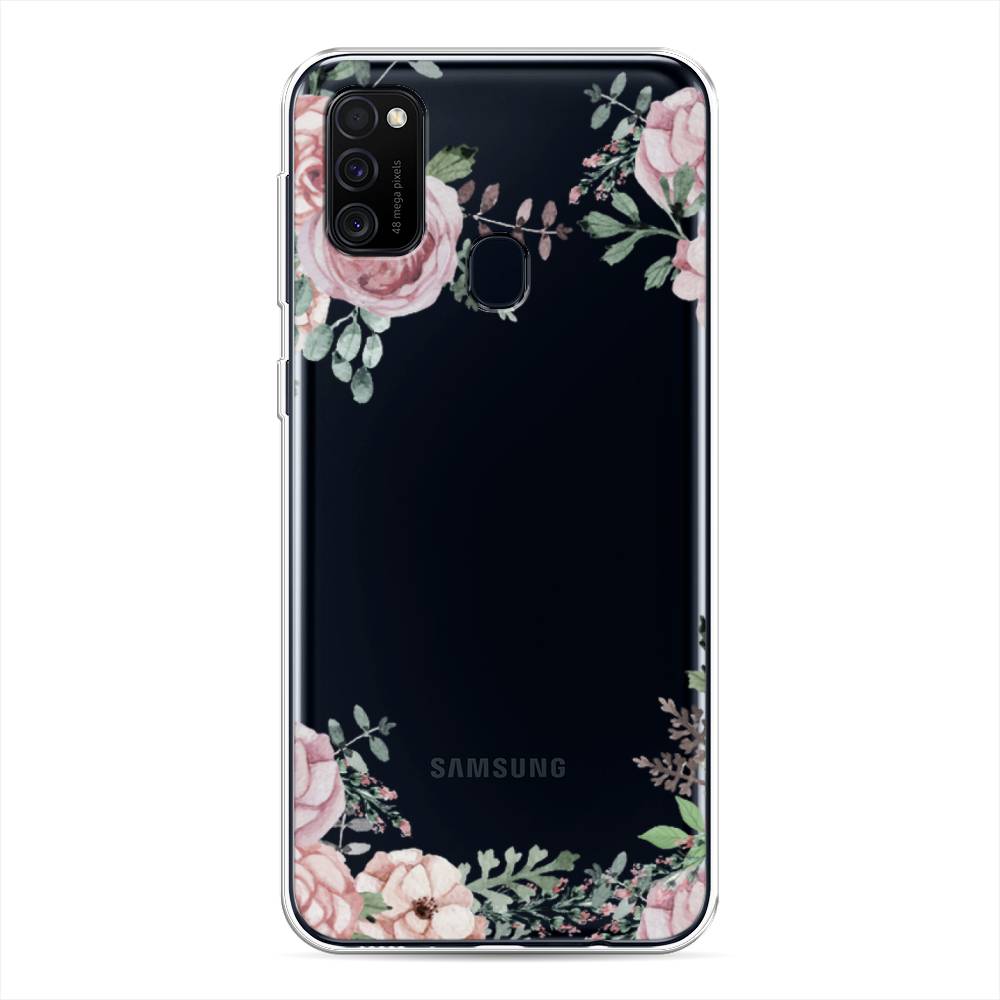

Чехол Awog на Samsung Galaxy M21/M30s "Нежные розы акварель", Разноцветный, 29750-8