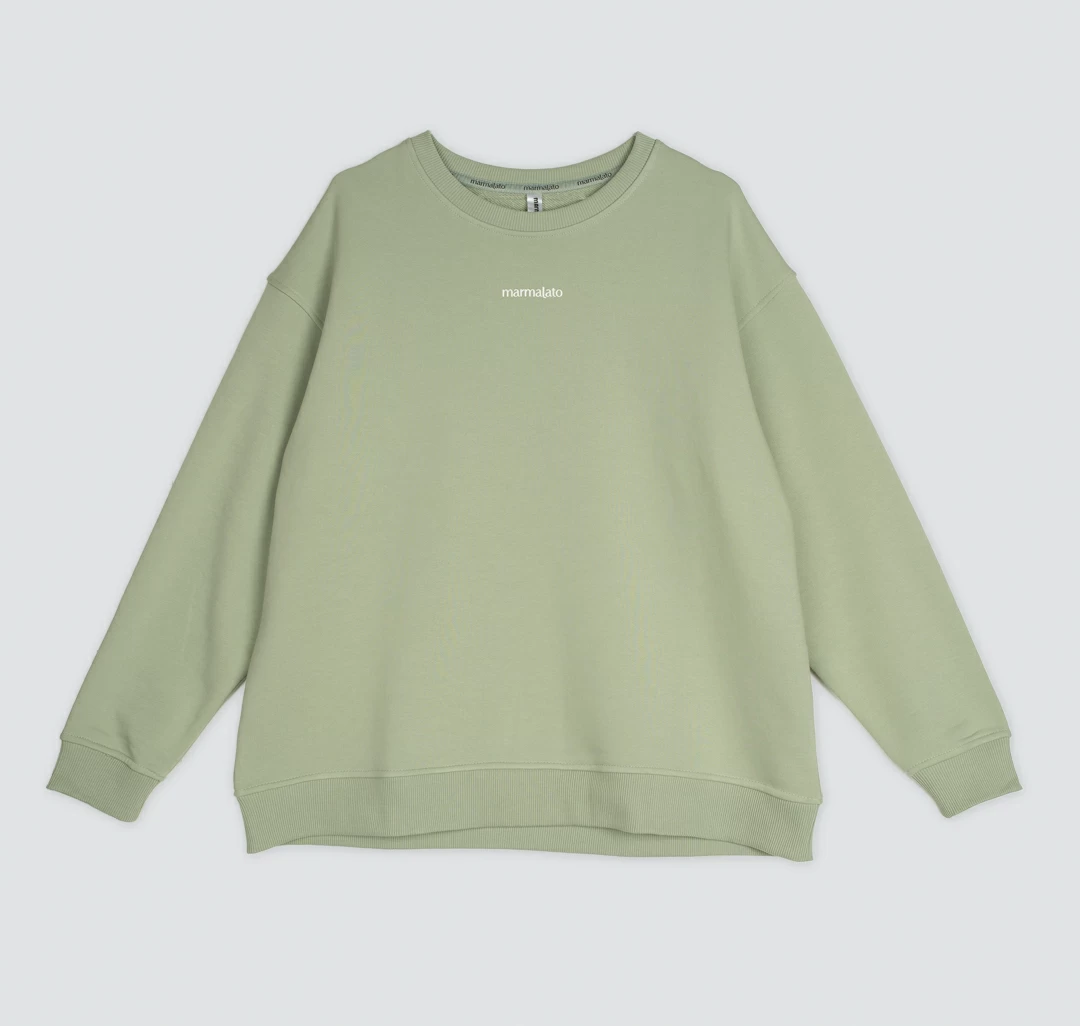 

Свитшот женский Marmalato 1047-006 хаки XS/S, 1047-006