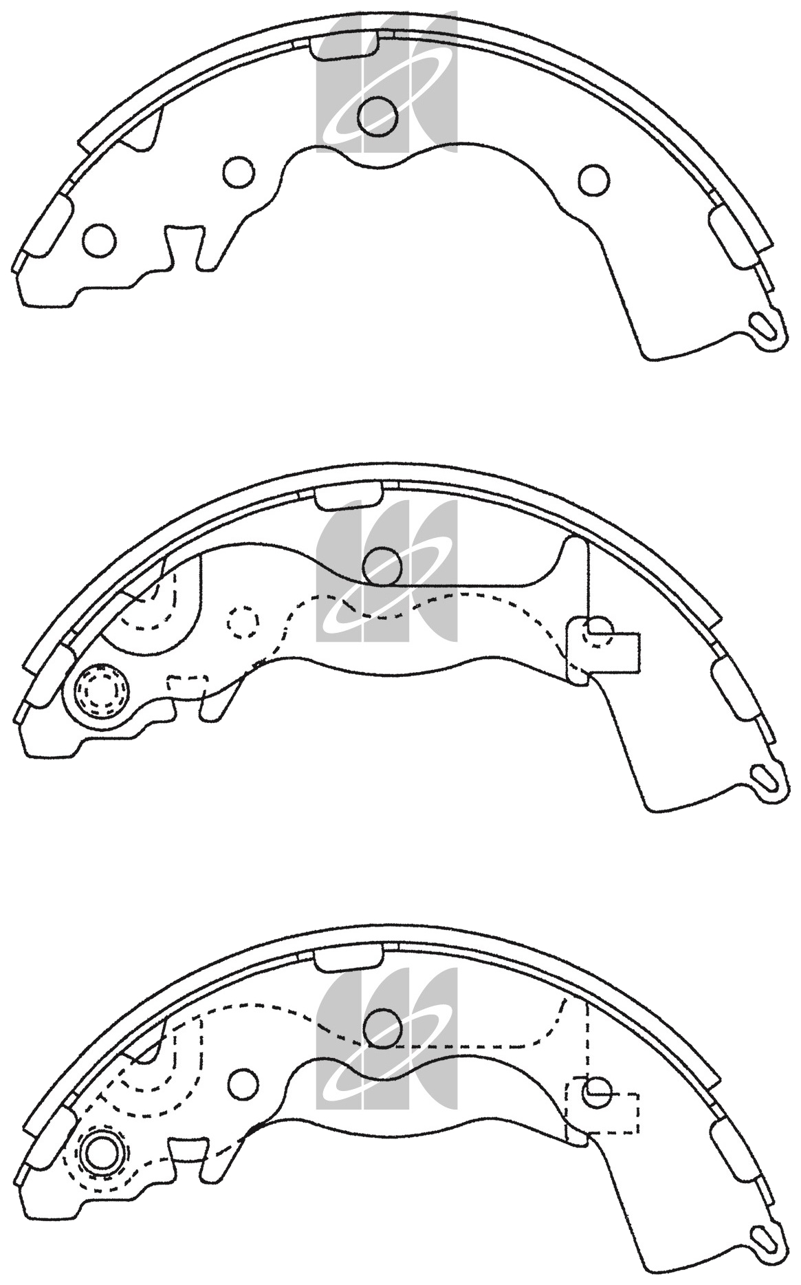 

Колодки барабанные з. Hyundai Accent 05>,Kia Rio 1.4/1.6/1 K11221-01 =4234.00[583051GA00]